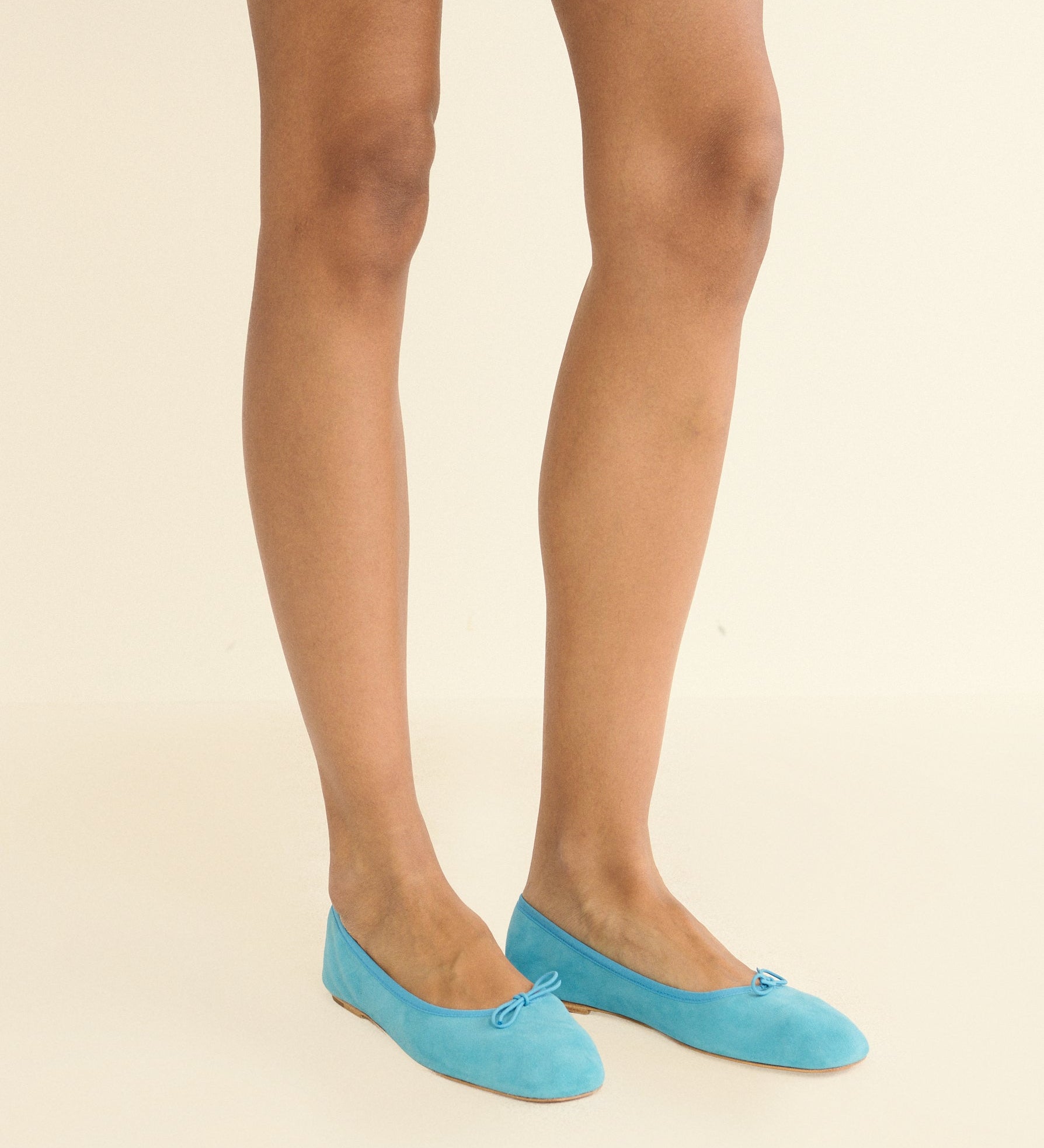 DOEN - FIFI BALLET FLAT - - PISCINE SUEDE