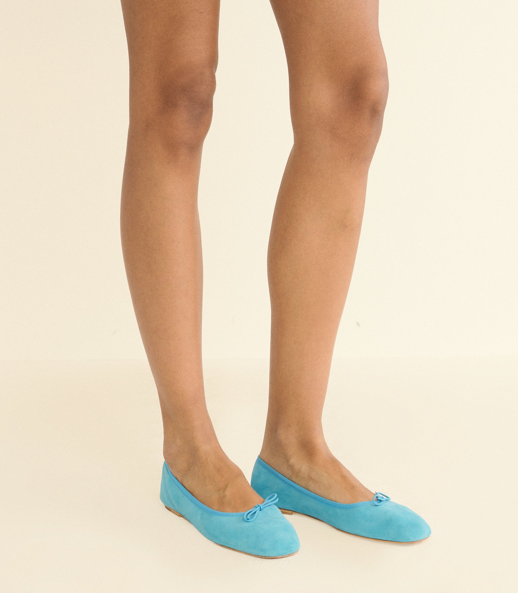 DOEN - FIFI BALLET FLAT - - PISCINE SUEDE