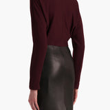 Khaite - Finn Cardigan in Jam