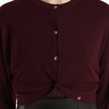 Khaite - Finn Cardigan in Jam