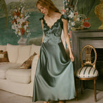 DOEN - FIONA DRESS - - DULAC GREEN