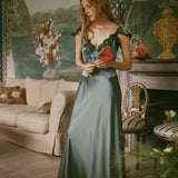 DOEN - FIONA DRESS - - DULAC GREEN