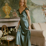 DOEN - FIONA DRESS - - DULAC GREEN