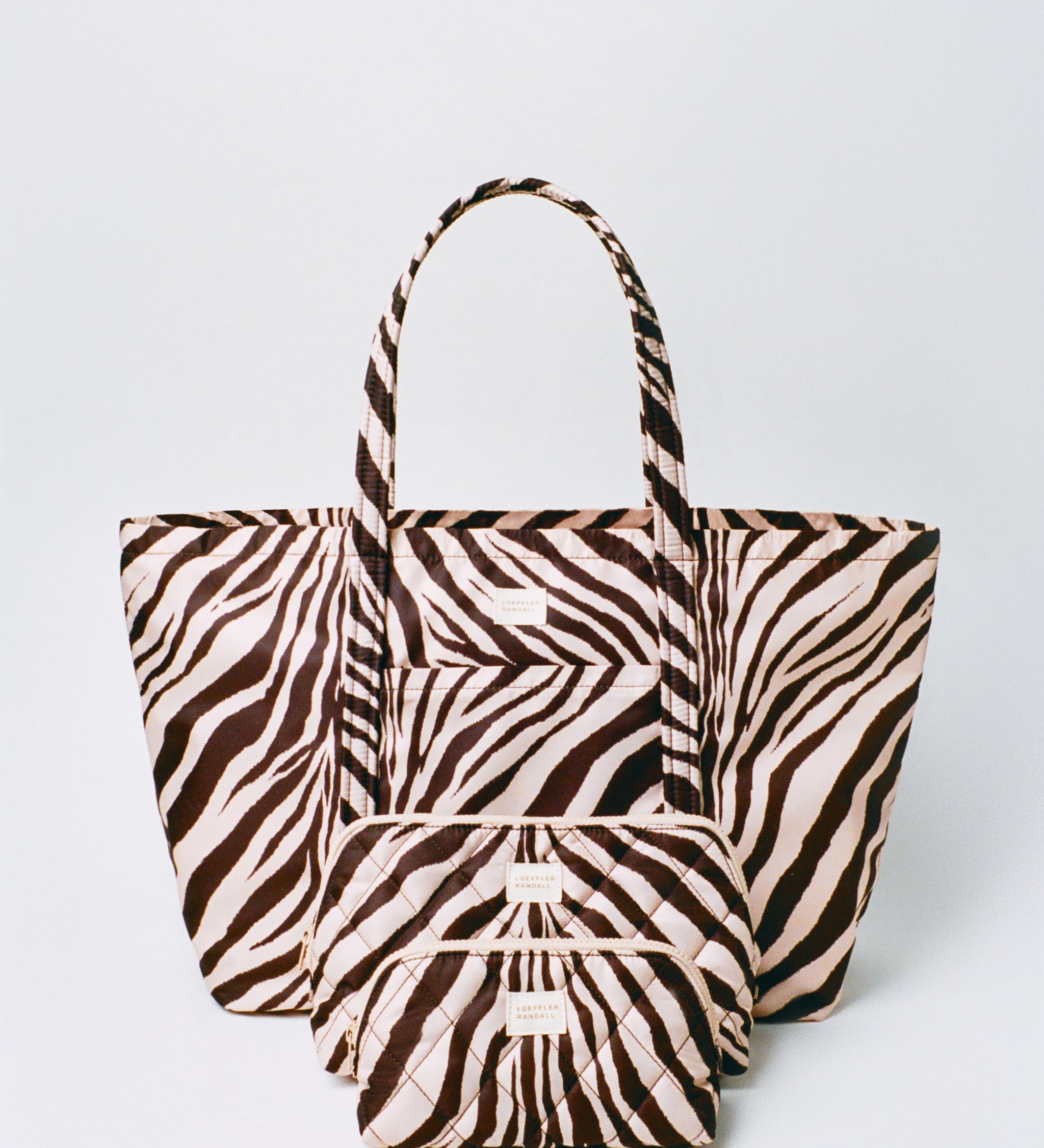 Loeffler Randall - Georgette Zebra Mini Cosmetic Pouch