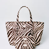 Loeffler Randall - Frances Zebra Cosmetic Pouch