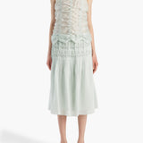 Khaite - Florence Skirt in Ice Green