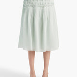 Khaite - Florence Skirt in Ice Green
