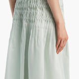 Khaite - Florence Skirt in Ice Green