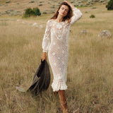 DÔEN - FLORIA DRESS -- PEARL