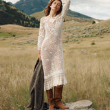 DÔEN - FLORIA DRESS -- PEARL