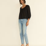 DOEN - FLORINE TOP - - BLACK