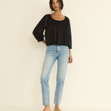 DOEN - FLORINE TOP - - BLACK