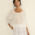 DOEN - FLORINE TOP - - SALT