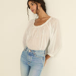 DOEN - FLORINE TOP - - SALT