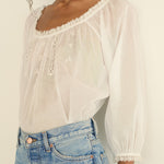 DOEN - FLORINE TOP - - SALT