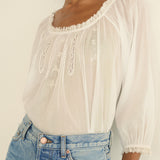 DOEN - FLORINE TOP - - SALT