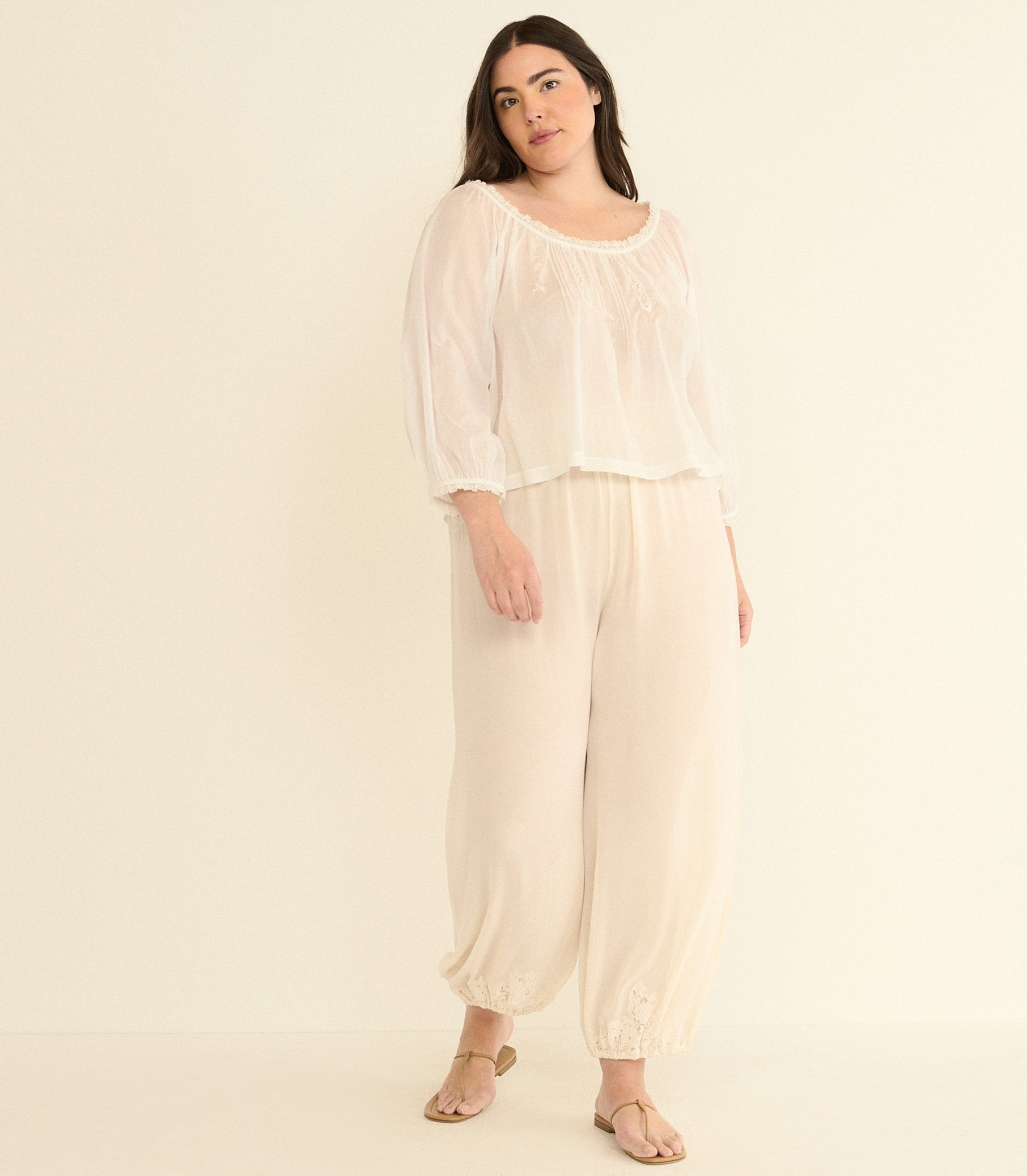 DOEN - FLORINE TOP - - SALT