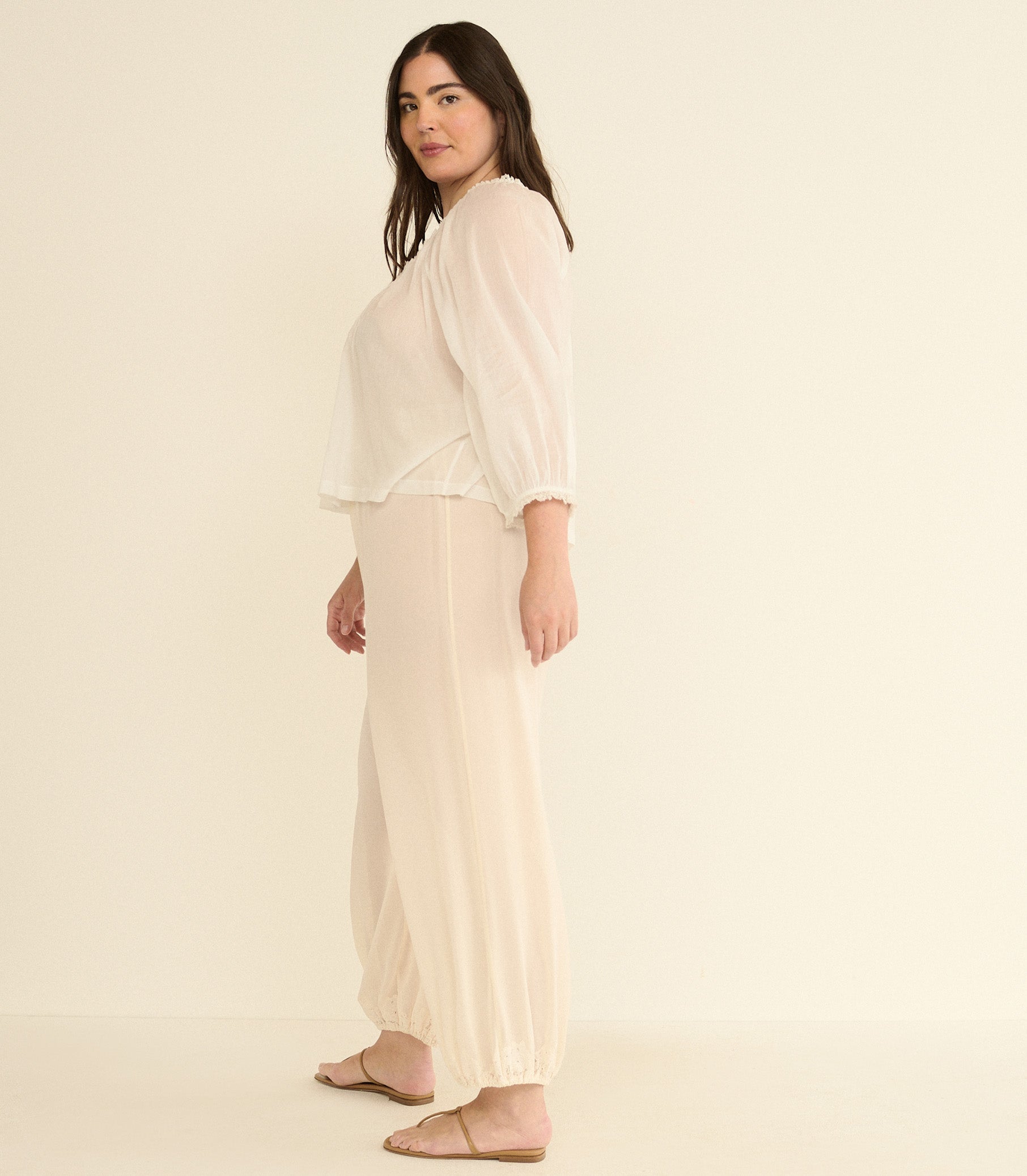 DOEN - FLORINE TOP - - SALT
