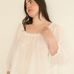 DOEN - FLORINE TOP - - SALT
