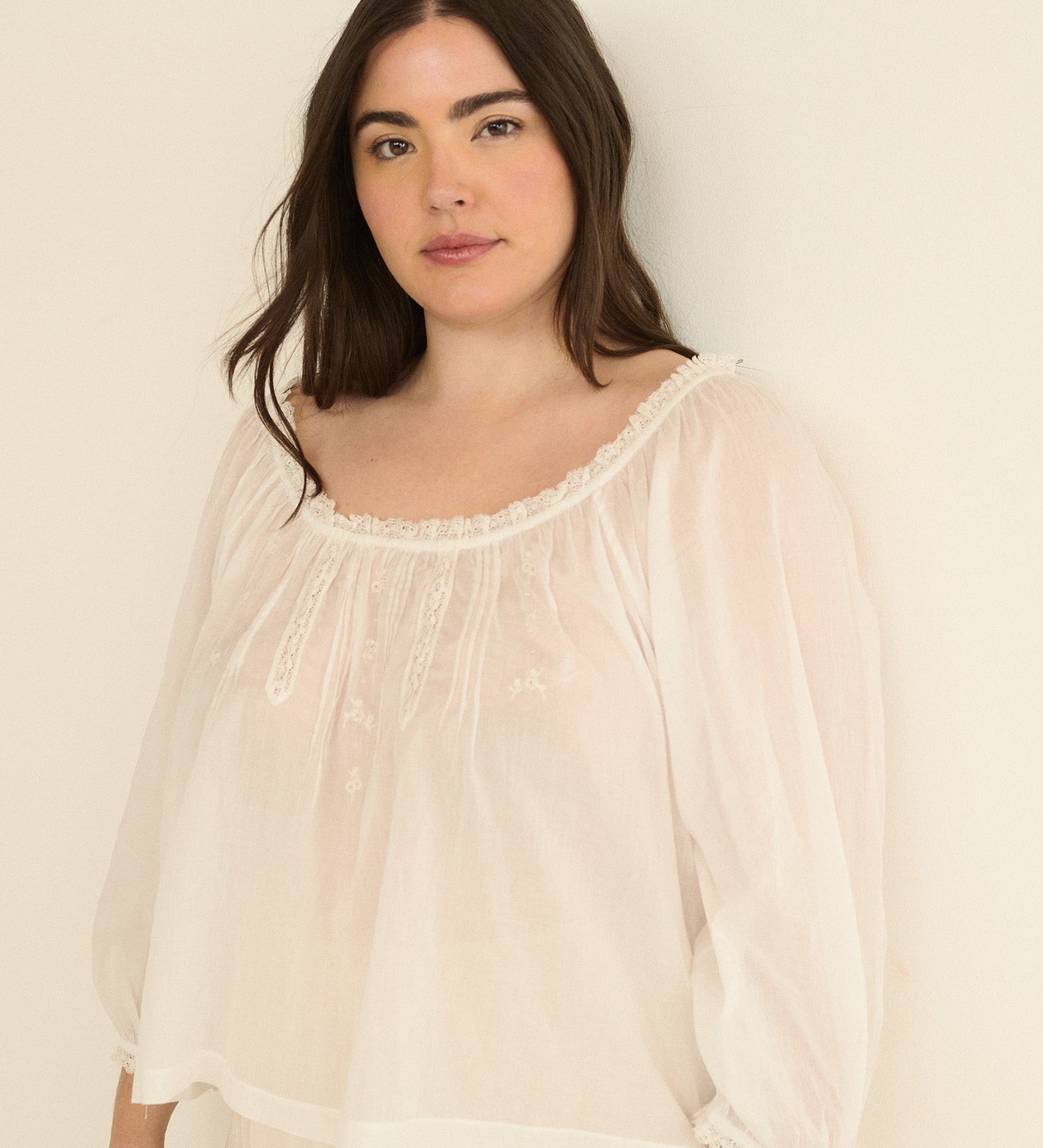 DOEN - FLORINE TOP - - SALT