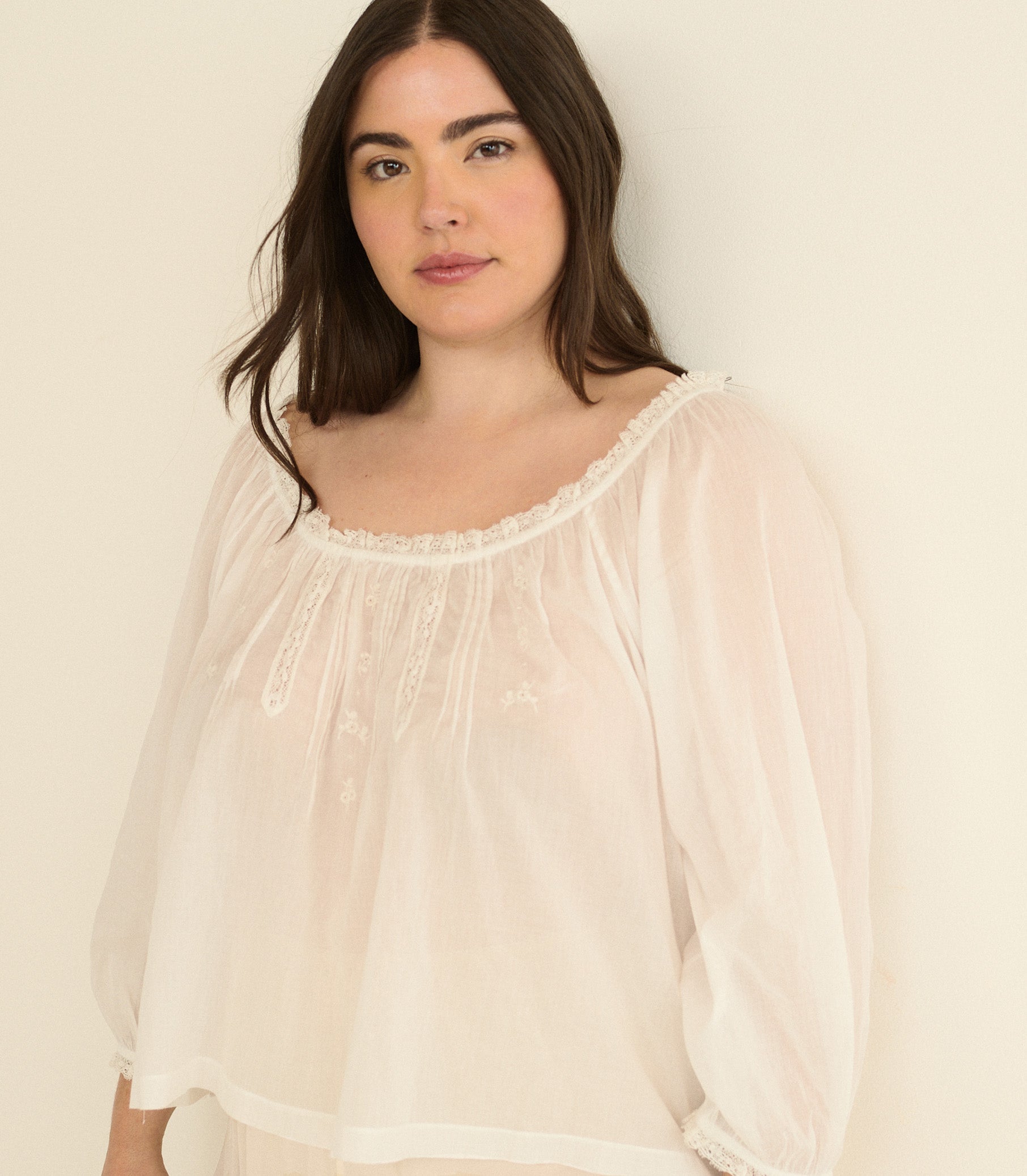 DOEN - FLORINE TOP - - SALT