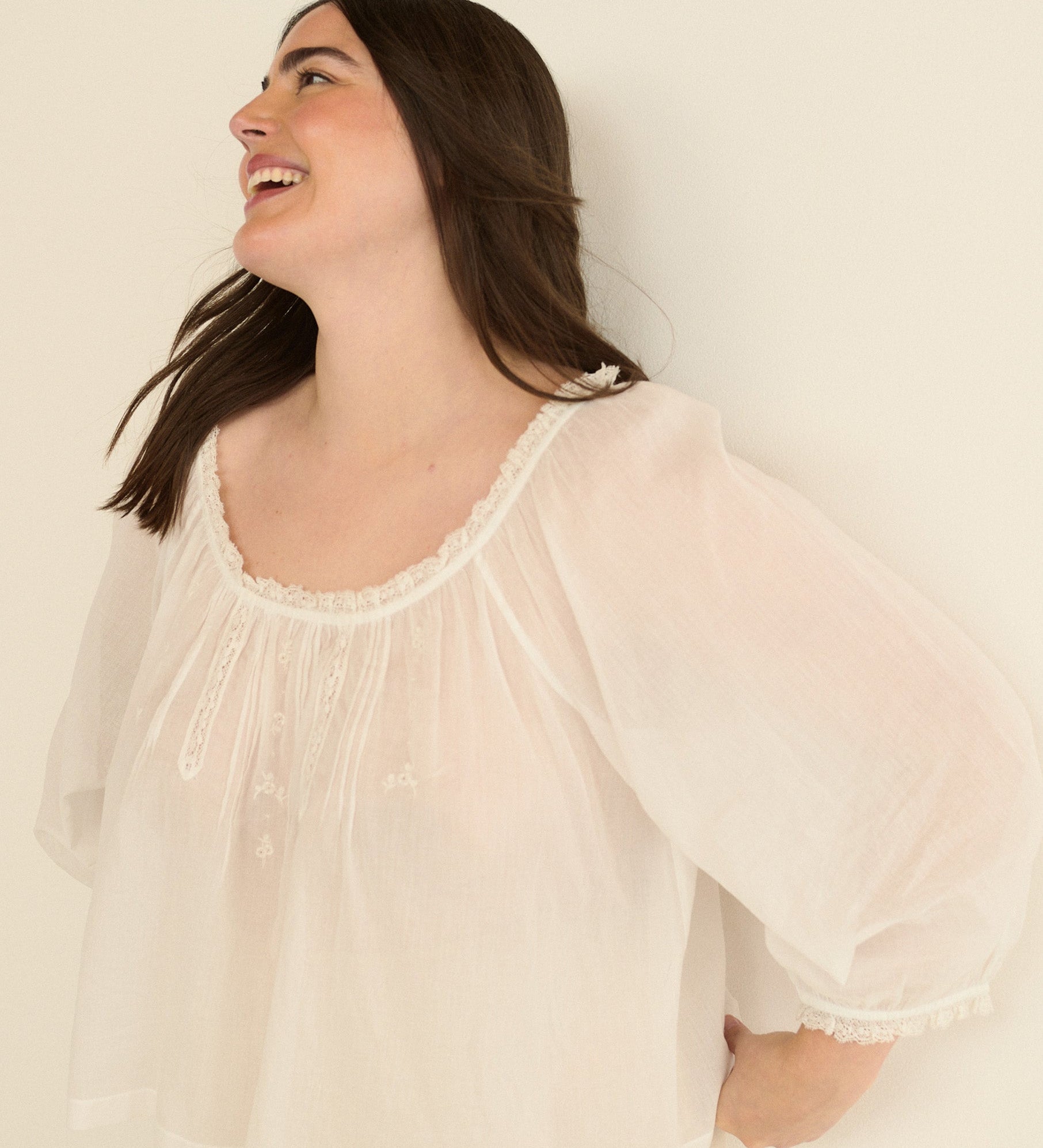 DOEN - FLORINE TOP - - SALT