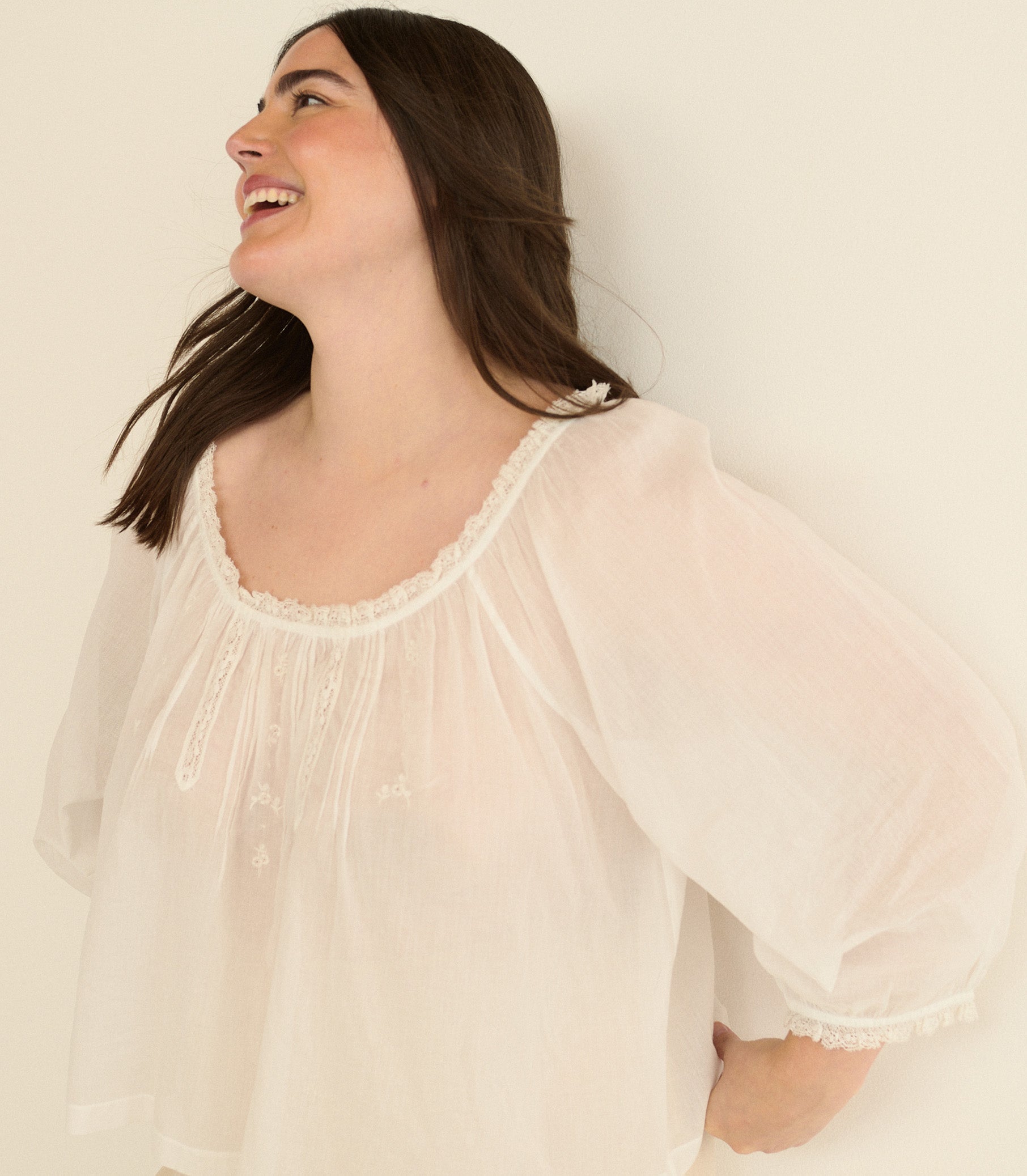 DOEN - FLORINE TOP - - SALT