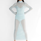 Simkhai - Bexley Mesh Knit Top
