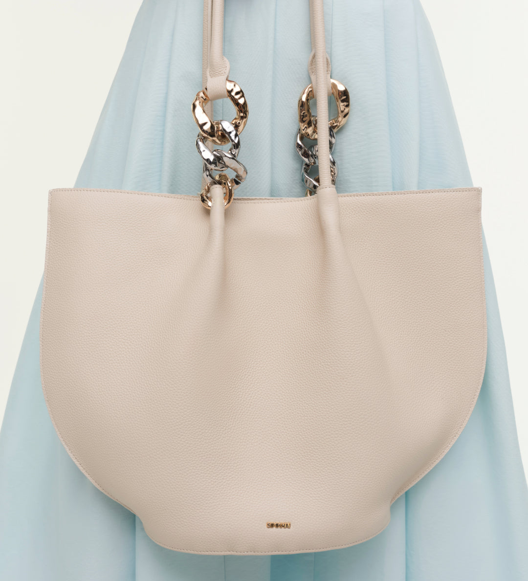 Simkhai - Arlo Chain Pebble Leather Tote