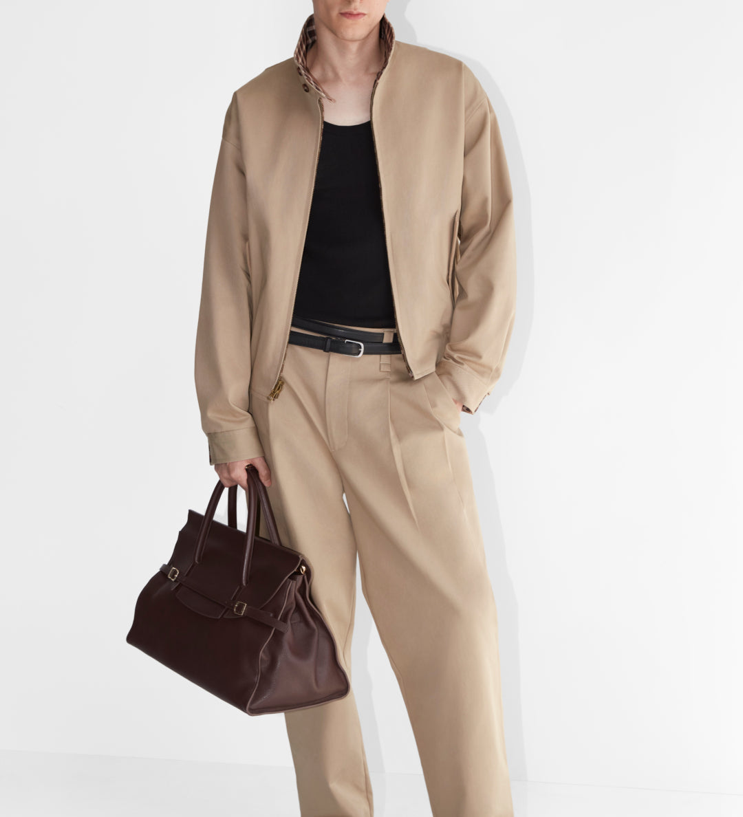 Simkhai - Kent Twill Pleated Pants