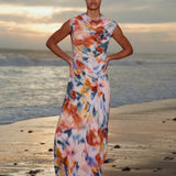 Simkhai - Acacia Draped Jersey Midi Dress