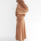 Simkhai - Bonnie Suede Midi Skirt