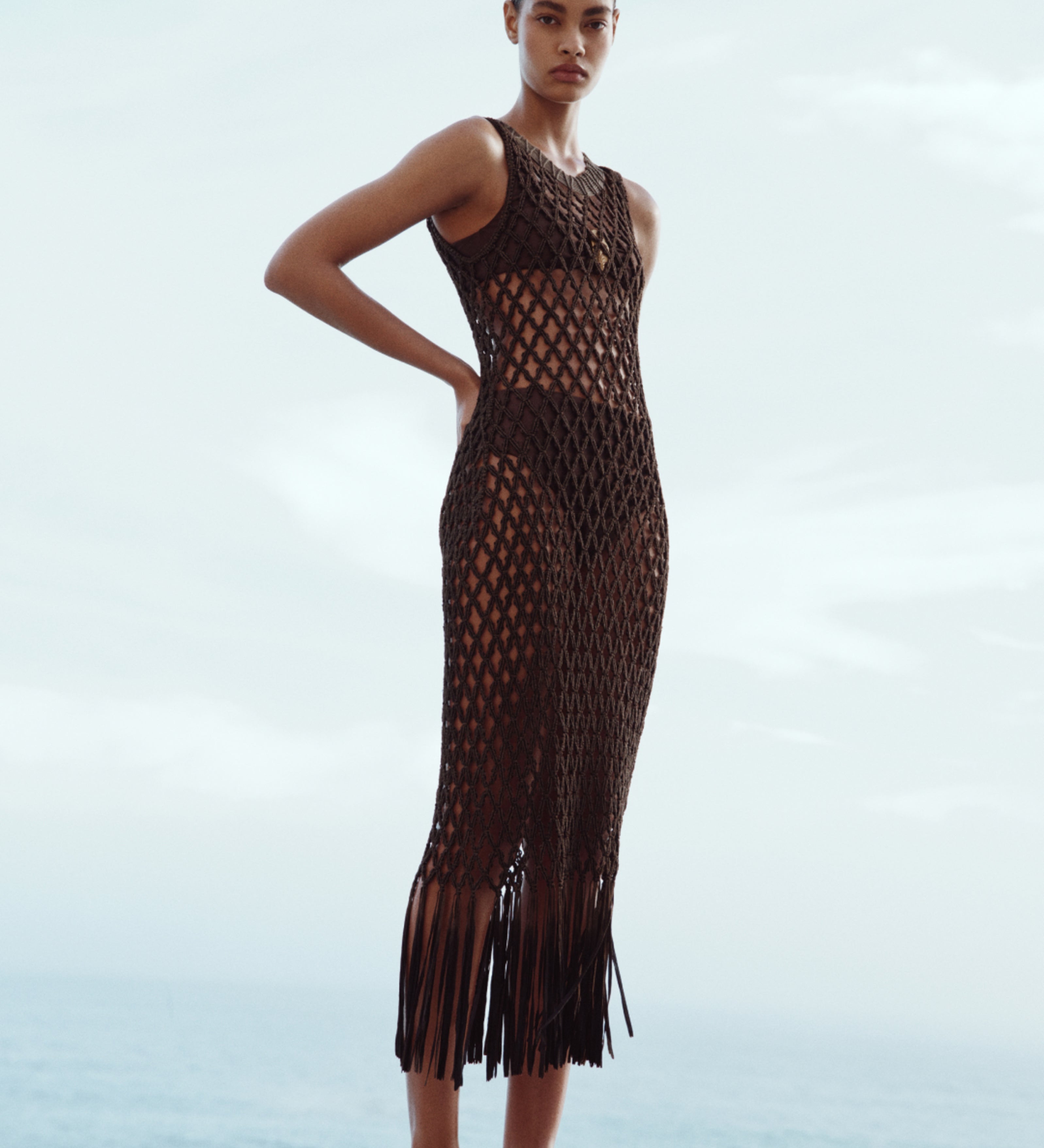 Simkhai - Jensen Macrame Midi Dress