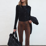 FRAME - The Jetset Crop Mini Boot -- Leo