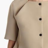 Khaite - Franc Jacket in Tea Stain
