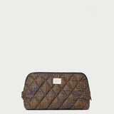 Loeffler Randall - Frances Brown/Black Check Cosmetic Pouch