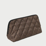 Loeffler Randall - Frances Brown/Black Check Cosmetic Pouch