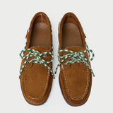 Loeffler Randall - Franco Cacao Suede Boat Shoe