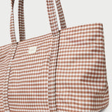 Loeffler Randall - Mira Brown Gingham Everyday Tote