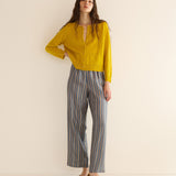 DÔEN - LAVONA PANT -- PIERROT STRIPE