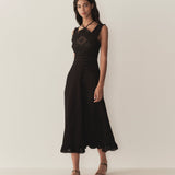 DÔEN - FRIEDA DRESS -- BLACK