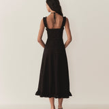 DÔEN - FRIEDA DRESS -- BLACK