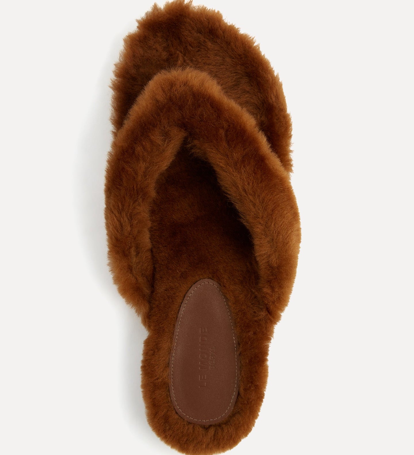 Le Monde Beryl - Flat Thong / Legno Shearling