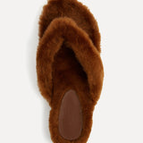 Le Monde Beryl - Flat Thong / Legno Shearling