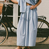 Faithfull - Astrid Skirt Helle Stripe Vintage Navy