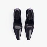 Jude - Fame Pump in Black Brushed Leather