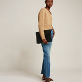 Métier - Double Document Folio Buffalo Black