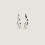 Kinn - Forma Sculptural Earring Silver
