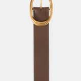 TWP - Wide Belt in Vachetta Leather
