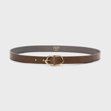 TWP - Narrow Belt in Vachetta Leather
